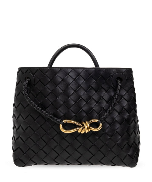 The Evie Woven Luxe Satchel & Crossbody – Brown