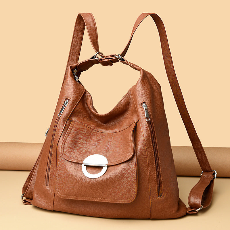 DiSandro Clothing: The Luna – Vegan Leather Messenger Bag