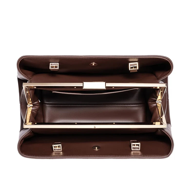 Veloura Duo Convertible Leather Bag 2026