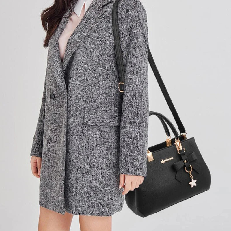 Classic faux leather bag