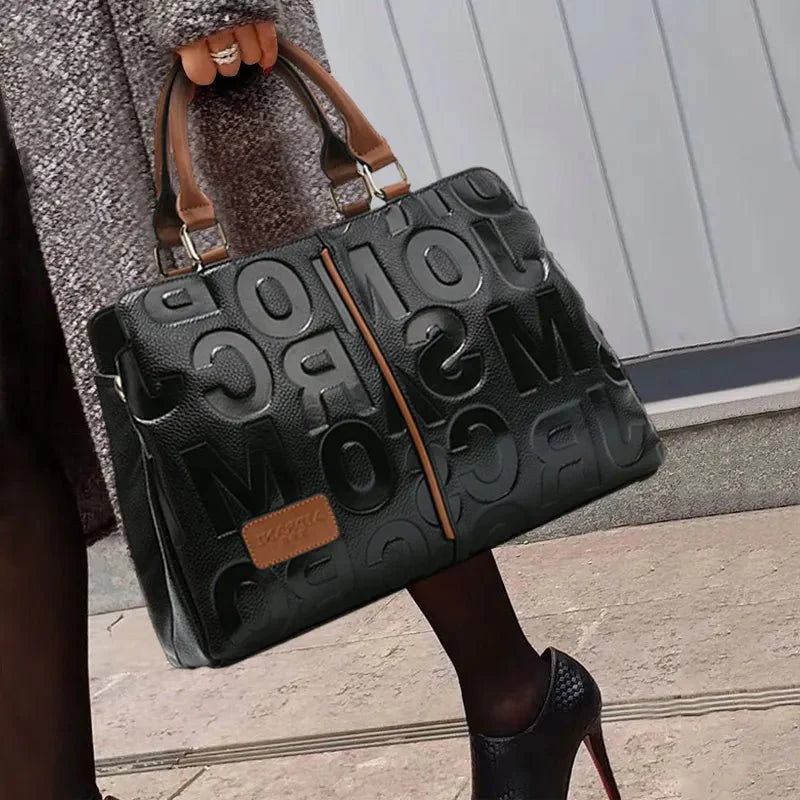 Luxe Leather Tote