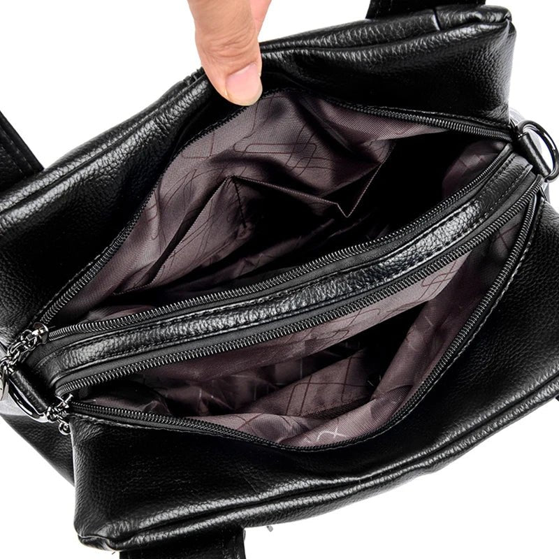 Luxury in Every Detail: Genuine Leather Women's Bucket Bag
