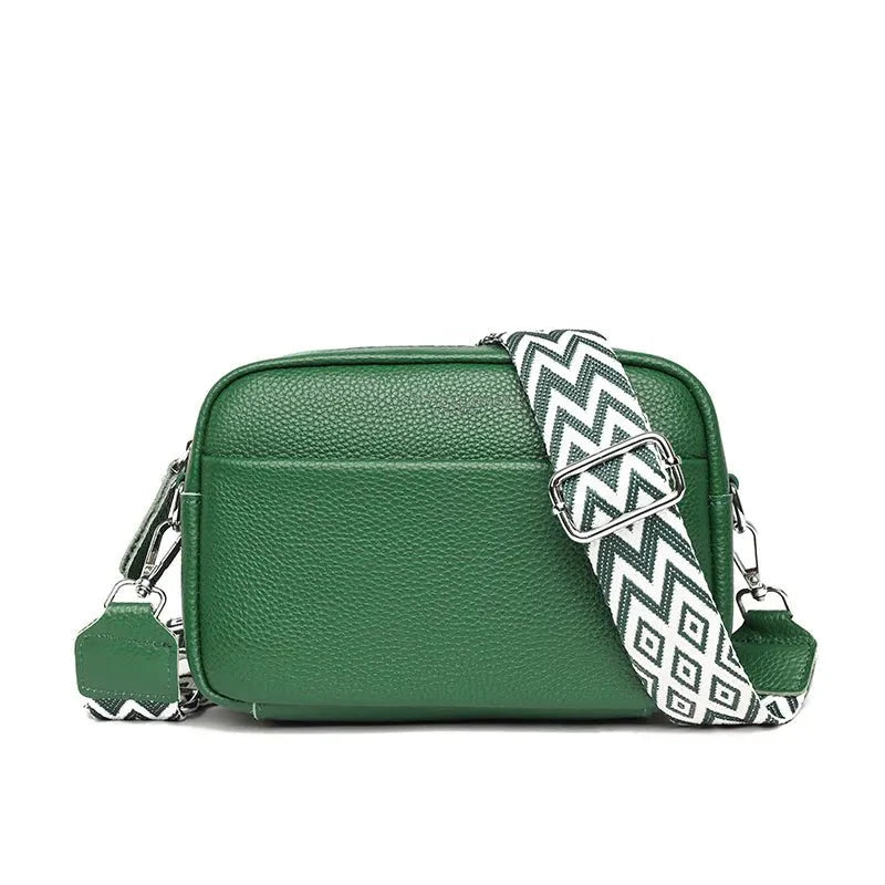 Luxury in Simplicity: Genuine Leather Crossbody Bag for Women