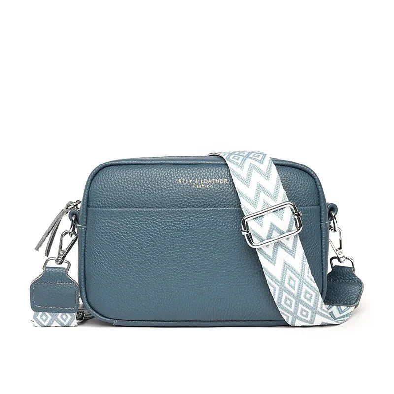 Luxury in Simplicity: Genuine Leather Crossbody Bag for Women