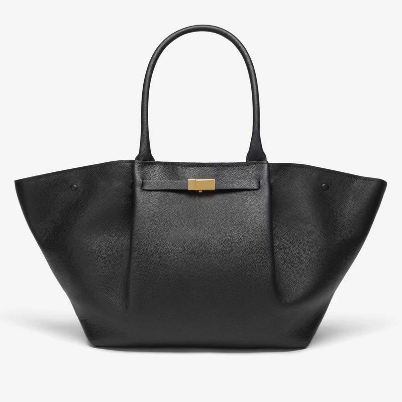 Leather / suede bag with classic design