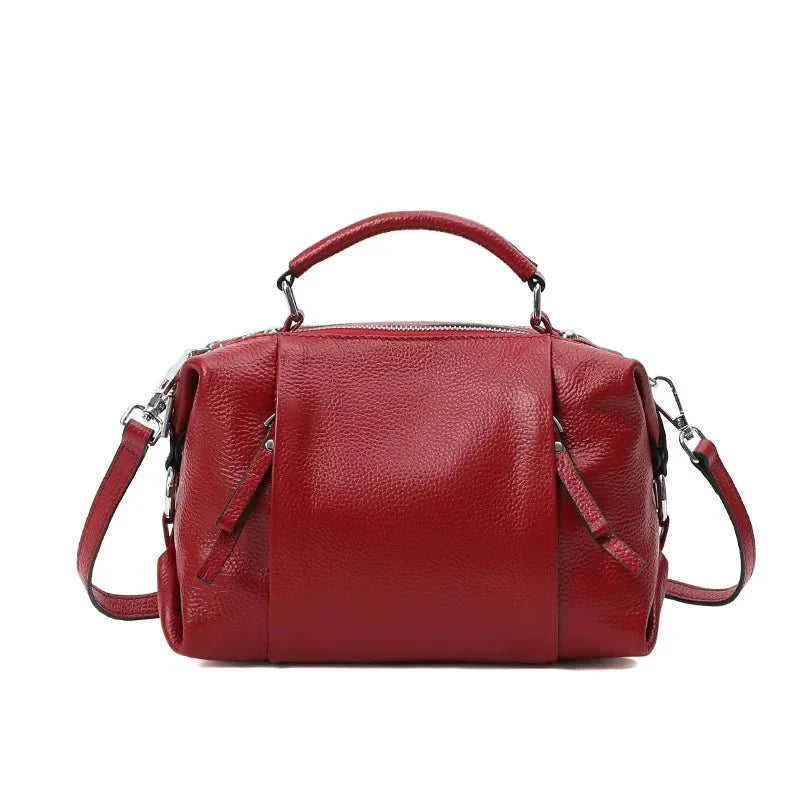 Opulent Elegance: Genuine Leather Women's Tote bag