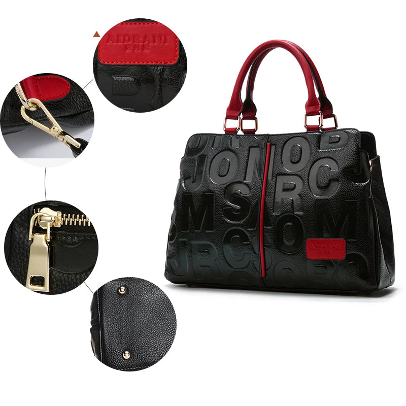 Luxe Leather Tote