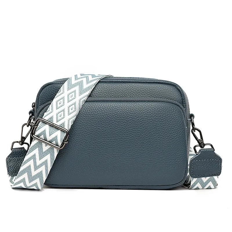 Luxury in Simplicity: Genuine Leather Crossbody Bag for Women