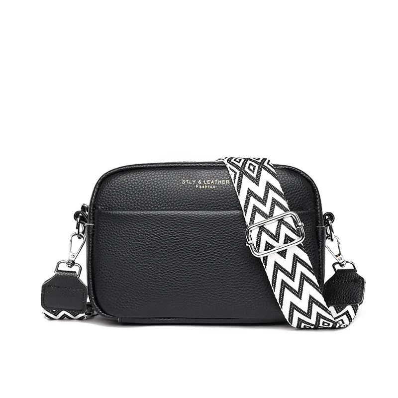 Luxury in Simplicity: Genuine Leather Crossbody Bag for Women