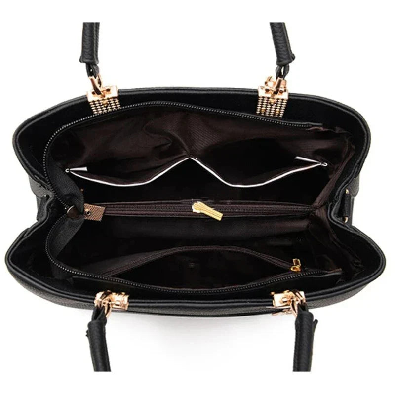 Classic faux leather bag