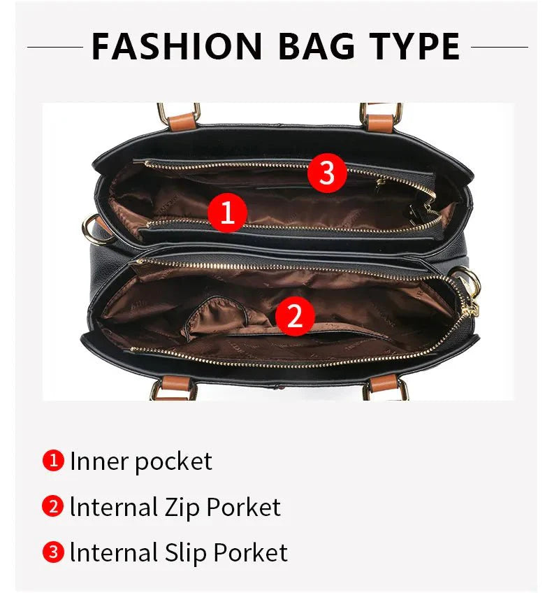 Luxe Leather Tote