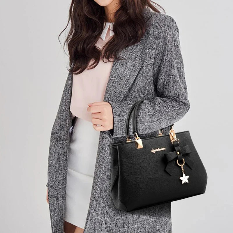 Classic faux leather bag
