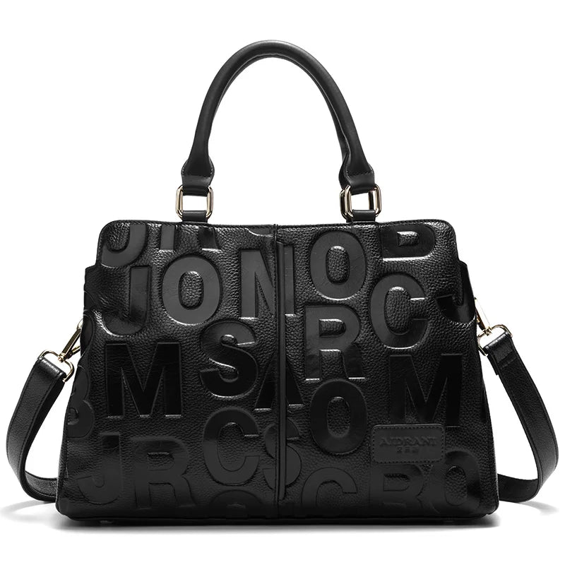 Luxe Leather Tote