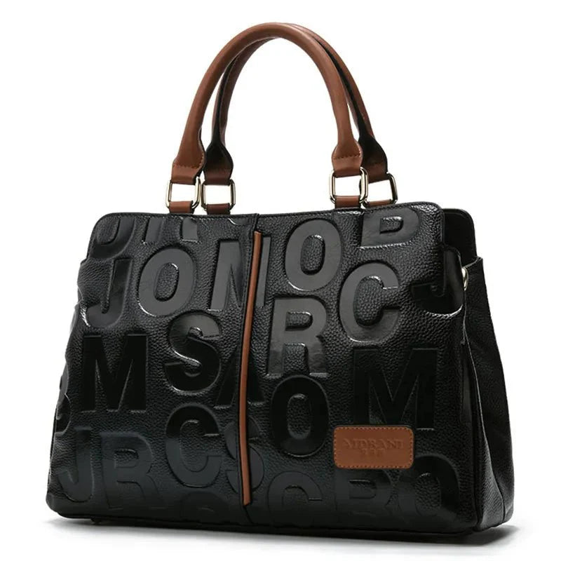 Luxe Leather Tote