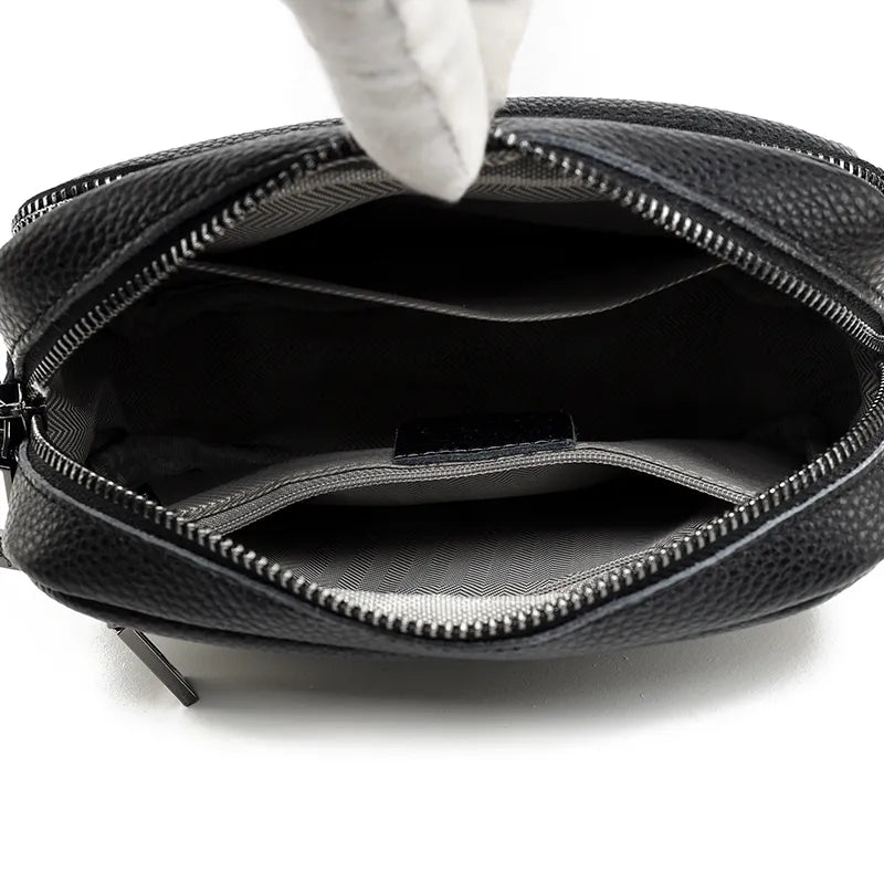 Luxury in Simplicity: Genuine Leather Crossbody Bag for Women