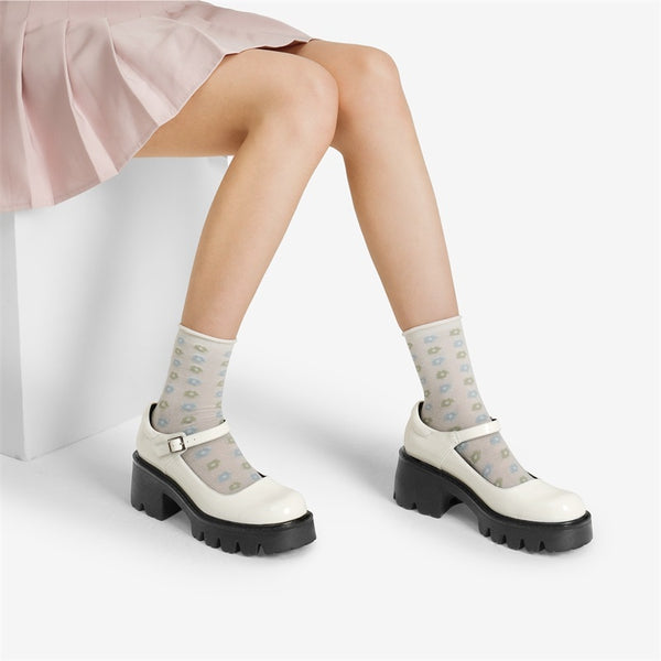 Mary Jane Block Heel Pumps – All-Day Wear & Timeless Style
