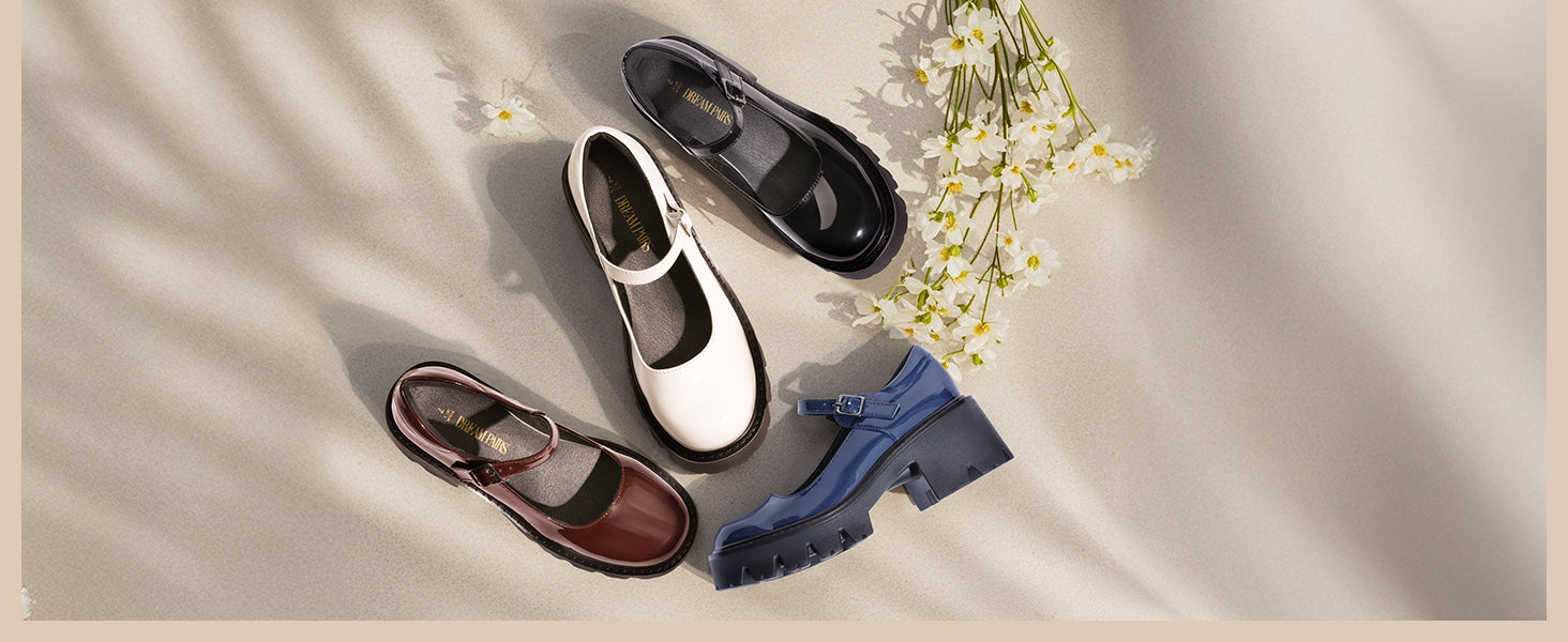 Mary Jane Block Heel Pumps – All-Day Wear & Timeless Style