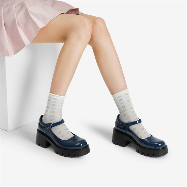 Mary Jane Block Heel Pumps – All-Day Wear & Timeless Style
