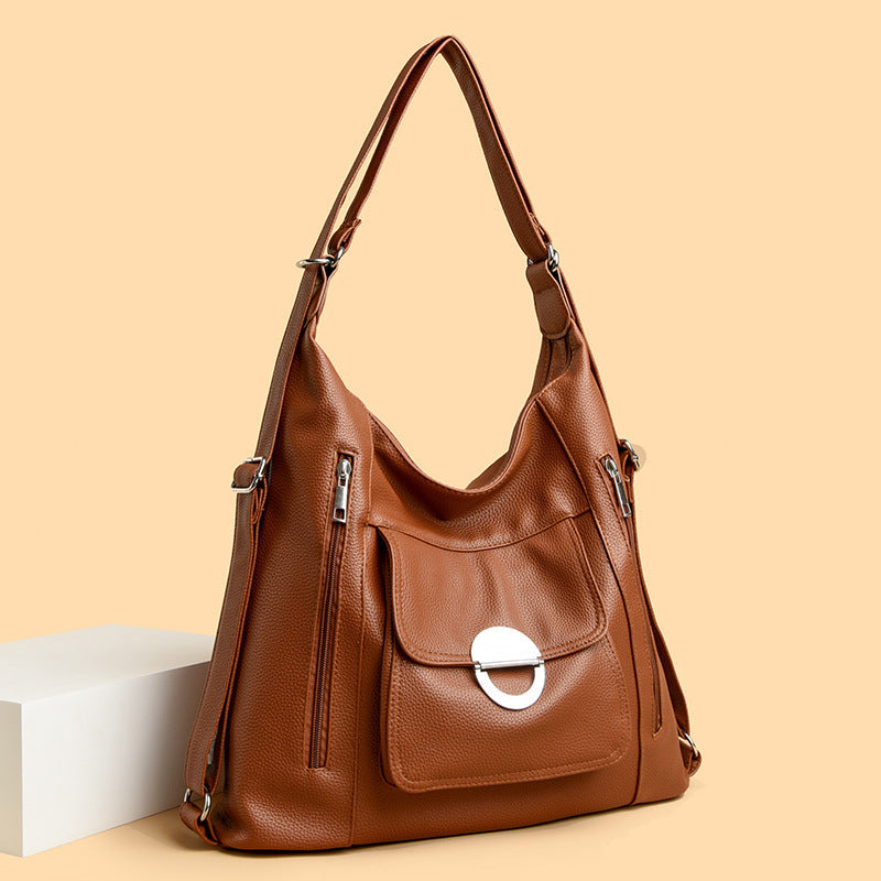 DiSandro Clothing: The Luna – Vegan Leather Messenger Bag