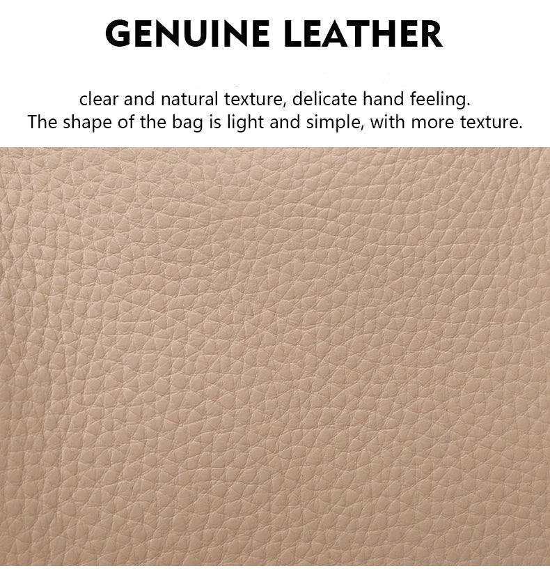 Opulent Elegance: Genuine Leather Women's Tote bag