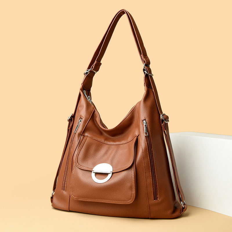 DiSandro Clothing: The Luna – Vegan Leather Messenger Bag