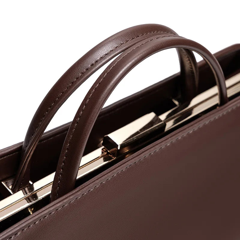 Veloura Duo Convertible Leather Bag 2026