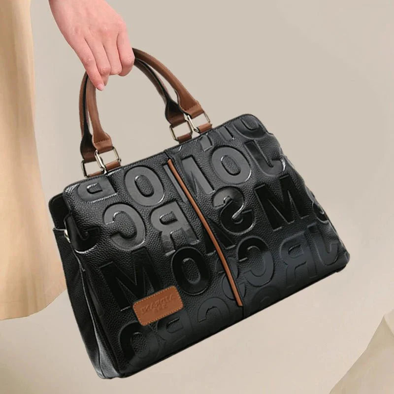 Luxe Leather Tote