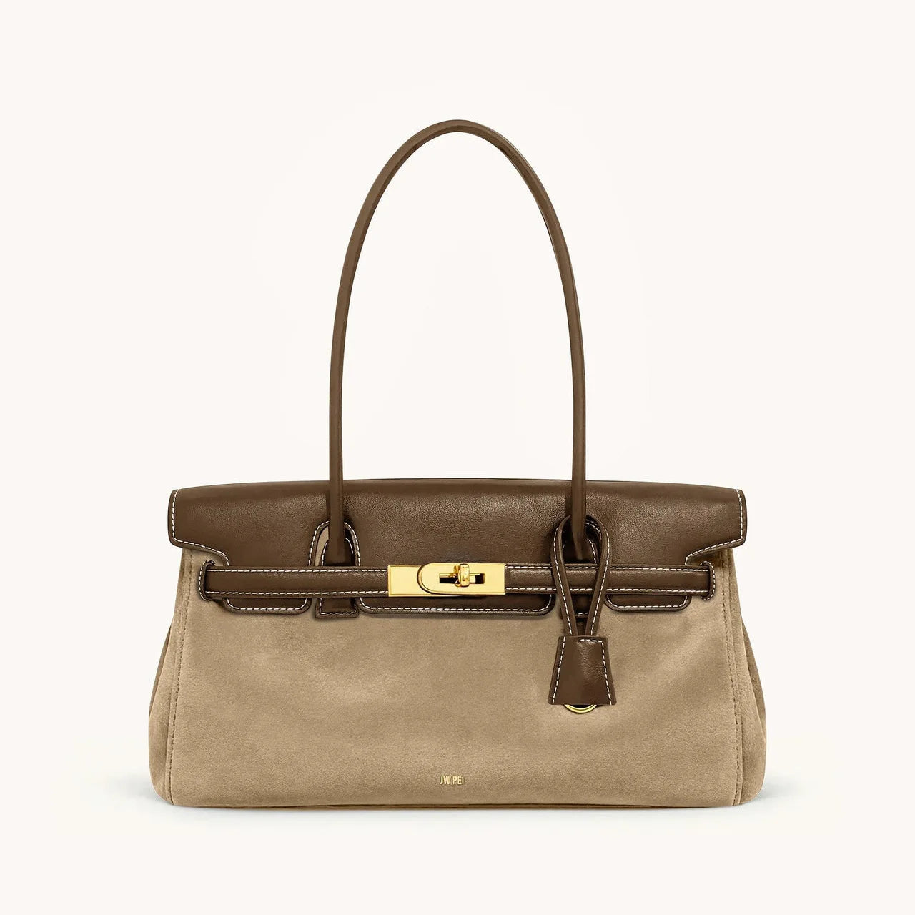 Leather bag with luxury design
