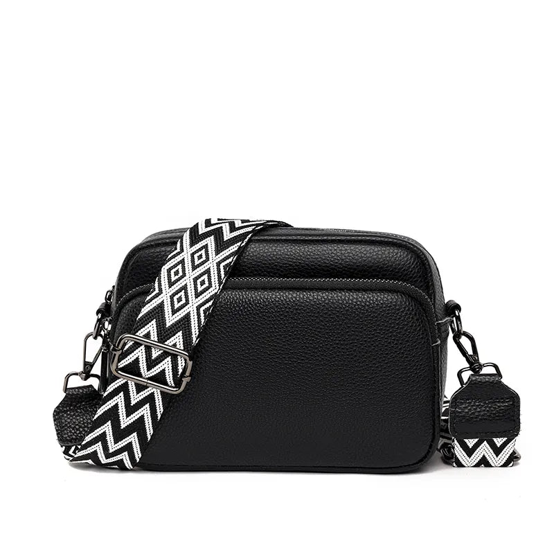 Luxury in Simplicity: Genuine Leather Crossbody Bag for Women