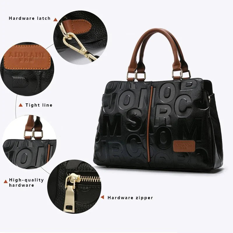 Luxe Leather Tote