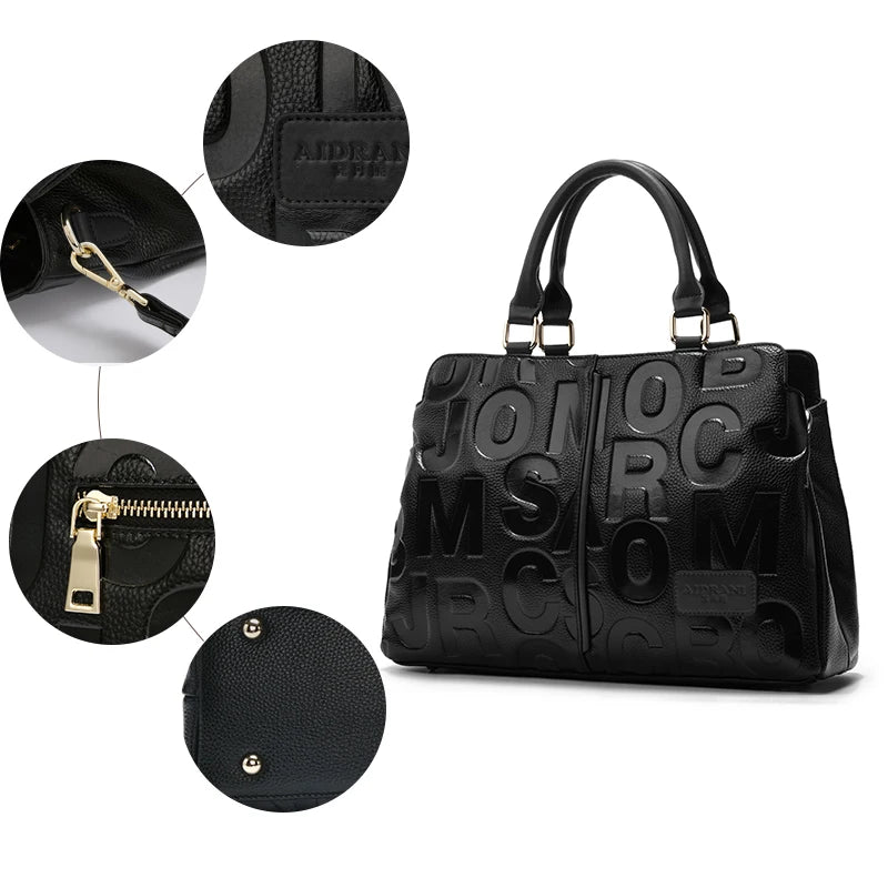 Luxe Leather Tote