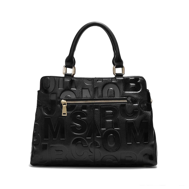 Luxe Leather Tote