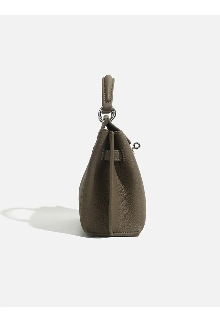 Leather bag with Kelly design
