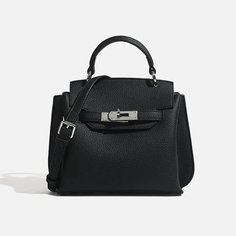 Leather bag with Kelly design