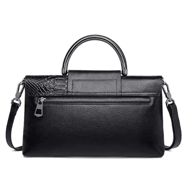 Faux Leather Envelope Bag – Elegant Shoulder & Crossbody Clutch