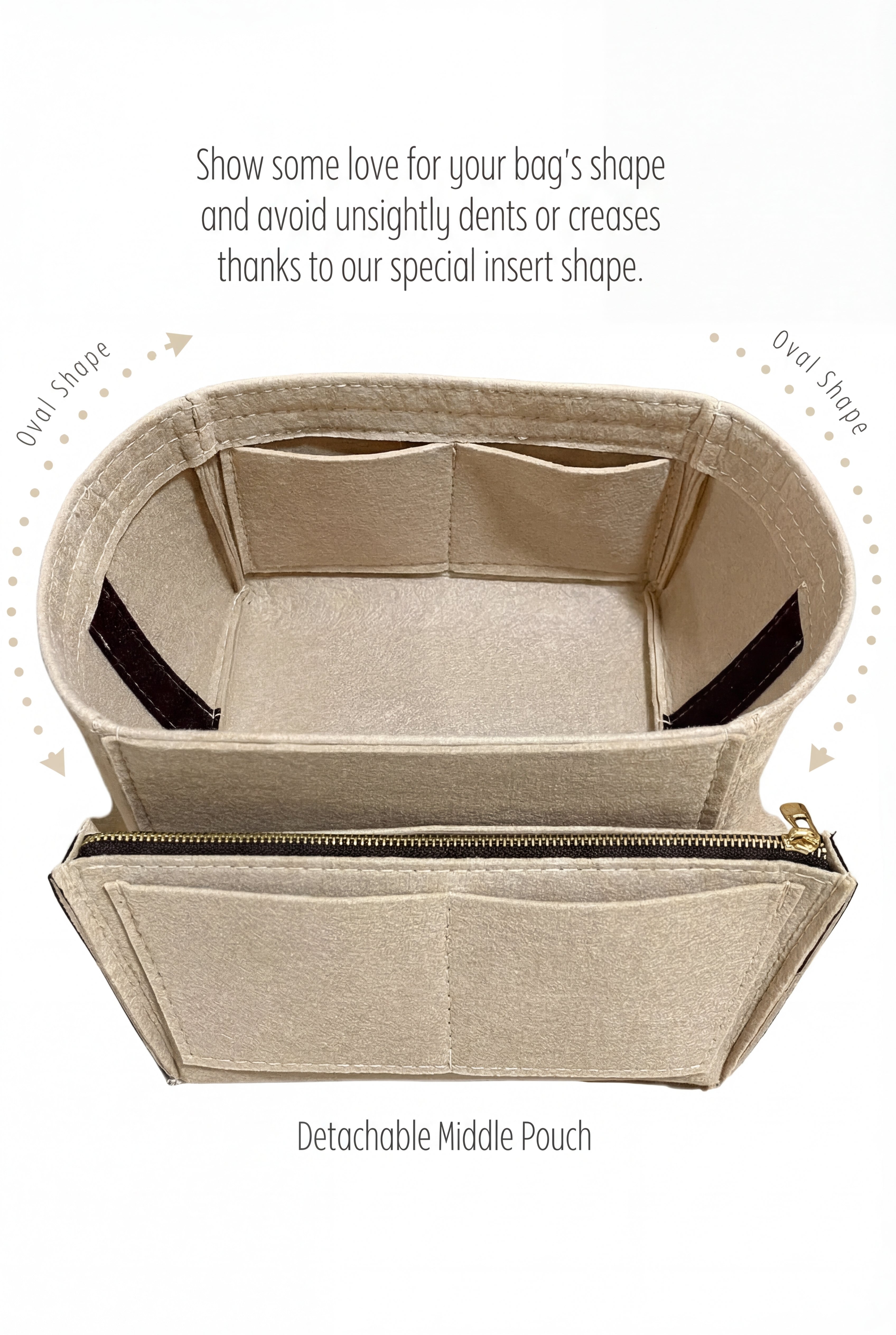 Liorazz Premium Felt Bag Organizer